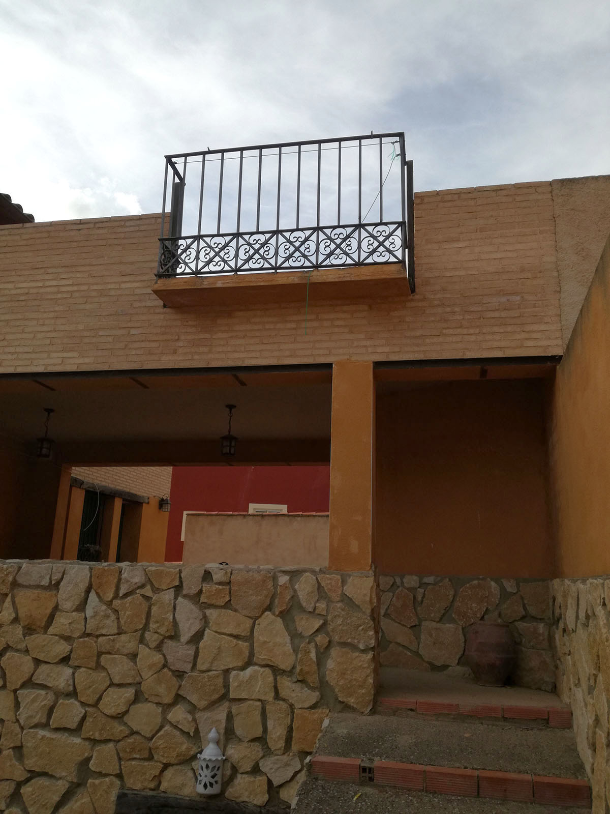 Reja balconera mirador