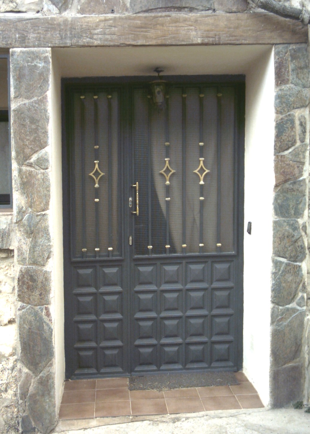 Puerta hierro