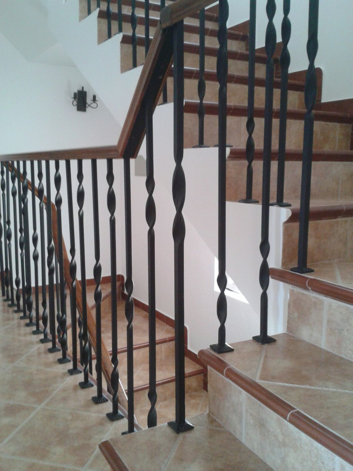 Barandilla forja