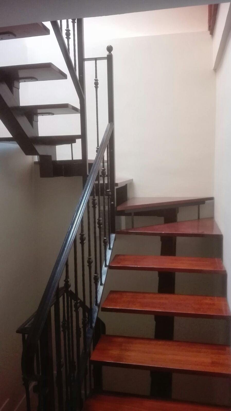 Barandilla forja y zancas